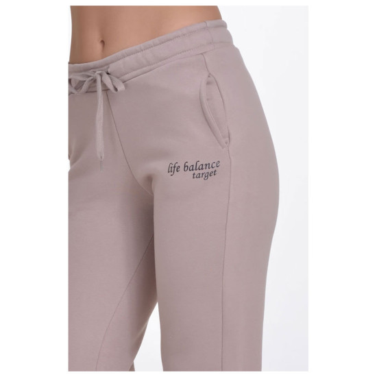 Target Γυναικείο παντελόνι φόρμας Jogger Pants Fleece "Balance"